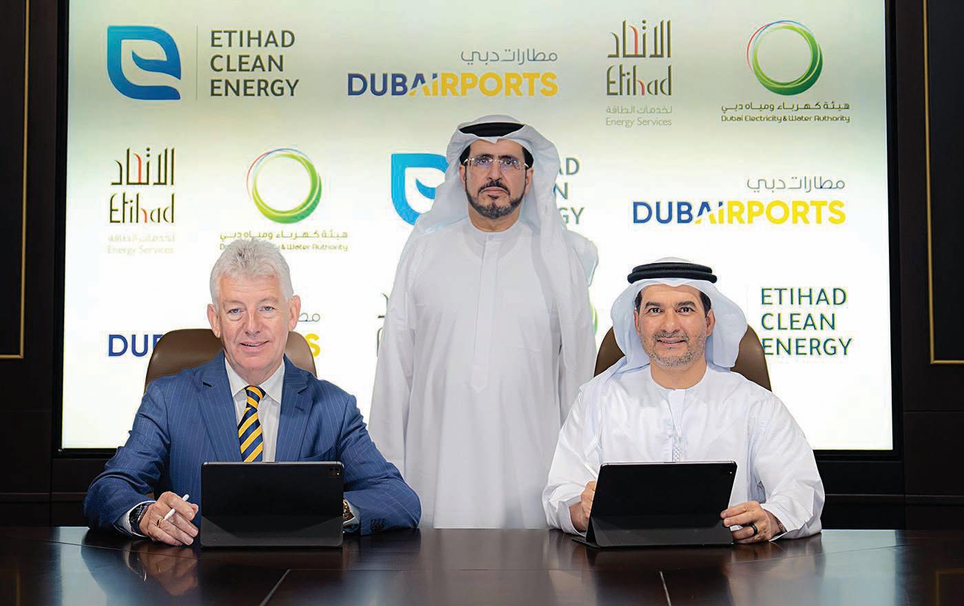 Dubai Airports and Etihad Esco light up path to sustainability