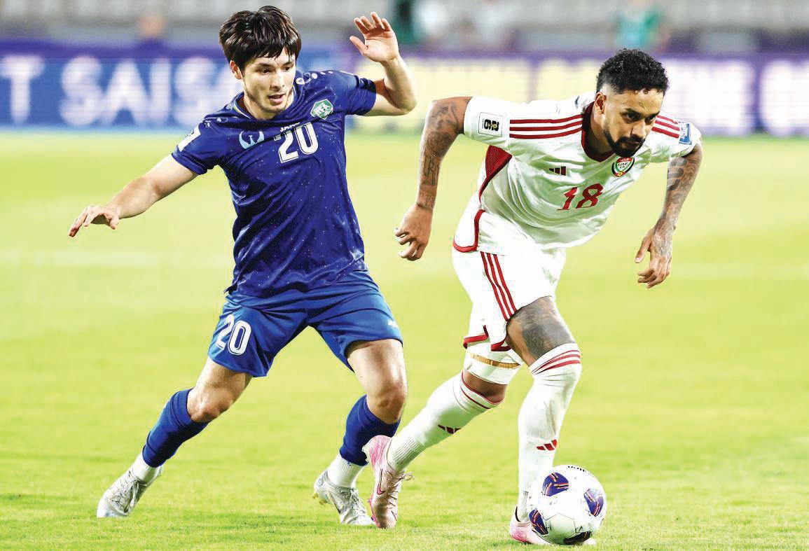 UAE and Uzbekistan play draw at Asian Qualifiers as Australia, Jordan close in