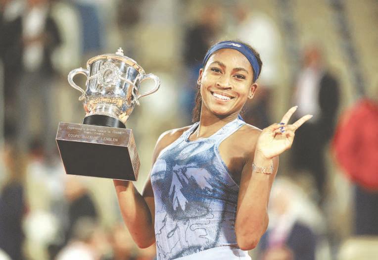 Gutsy Gauff fights back to beat Sabalenka, lifts French Open title