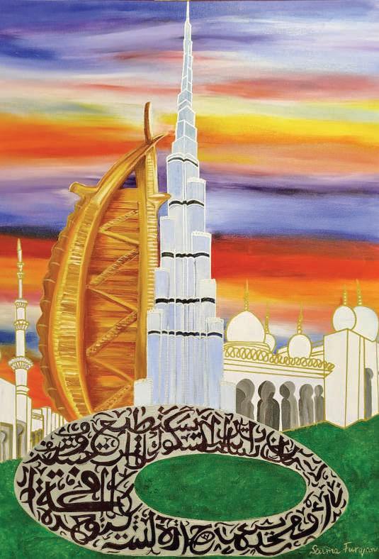 Saima Furqan creates art, connects artists and conjoins communities