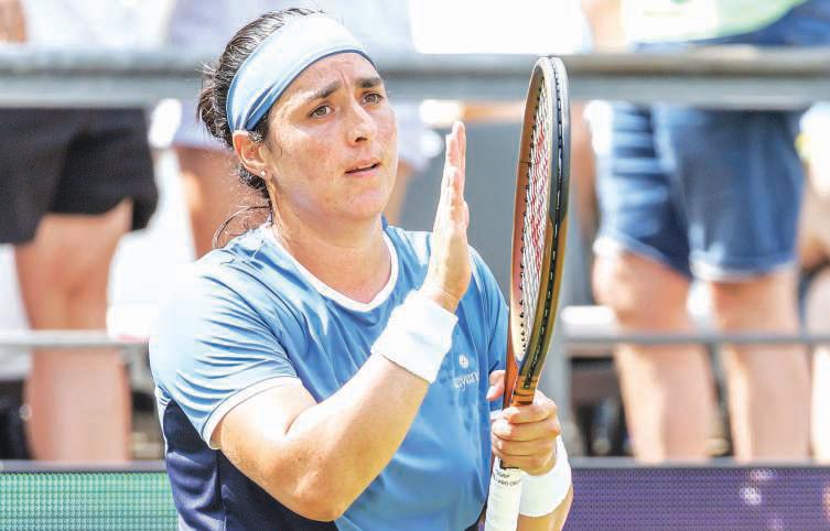 Jabeur stuns Paolini at Berlin as Zverev eases into Halle 2nd round