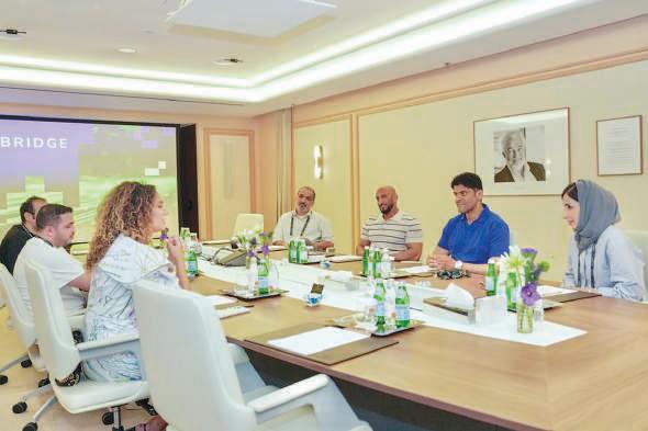 NMO chief meets Arab content creators