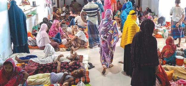 Dengue fever impacts climate-hit Bangla coast