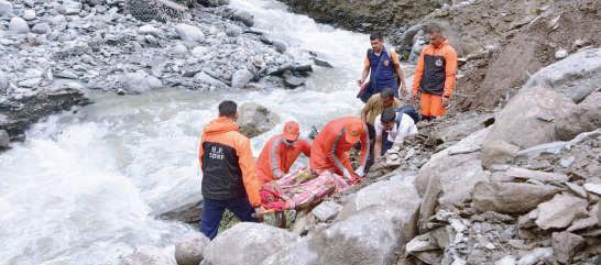3 dead, many missing in Himachal flash flood