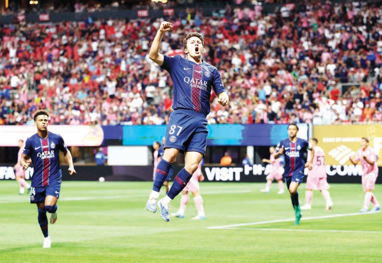PSG rout Miami, Chelsea set up Palmeiras CWC quarters