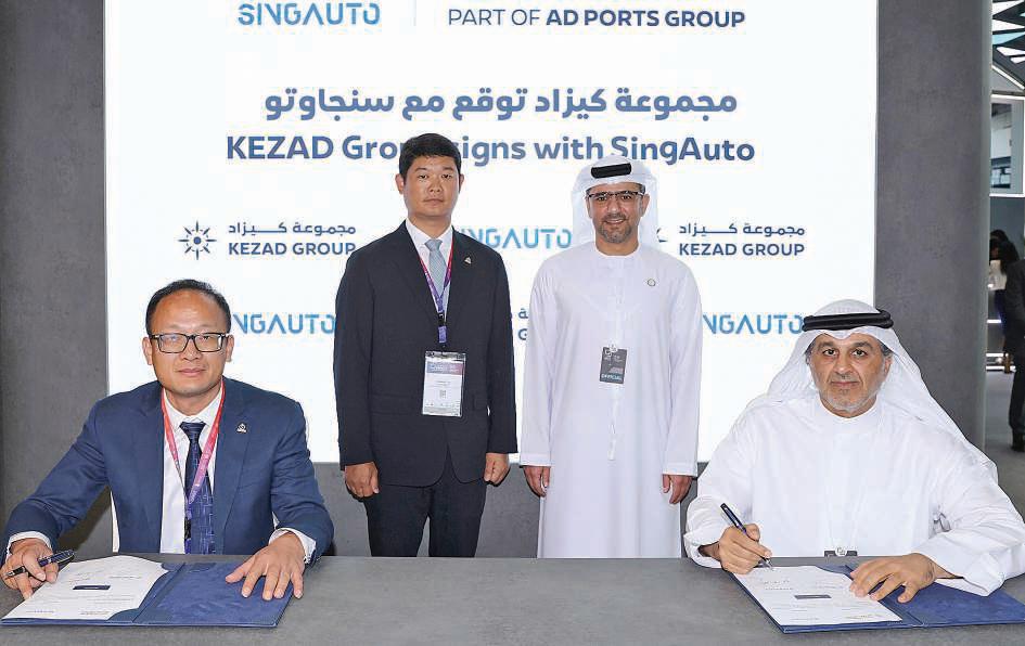 SINGAUTO to establish Dhs100m smart logistics facility in KEZAD