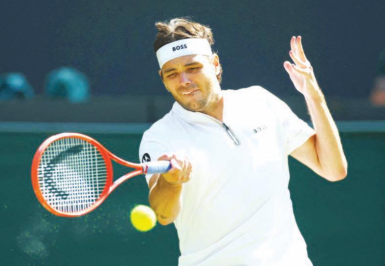 Fritz and Sabalenka reach semis as Anisimova advances at Wimbledon