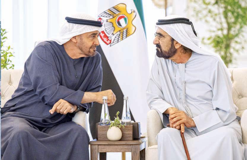 UAE leaders firm on growth and well-being of citizens