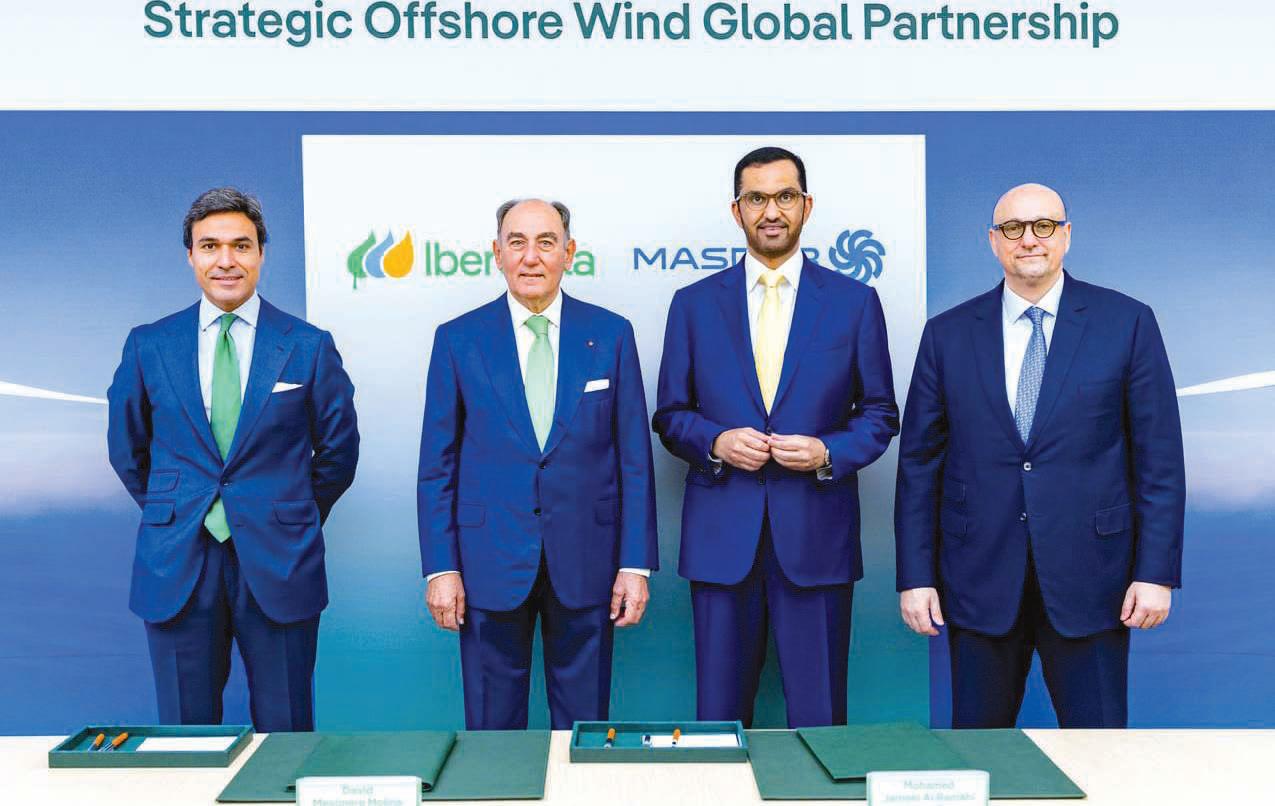Masdar and Iberdrola announce deal for UK offshore wind farm