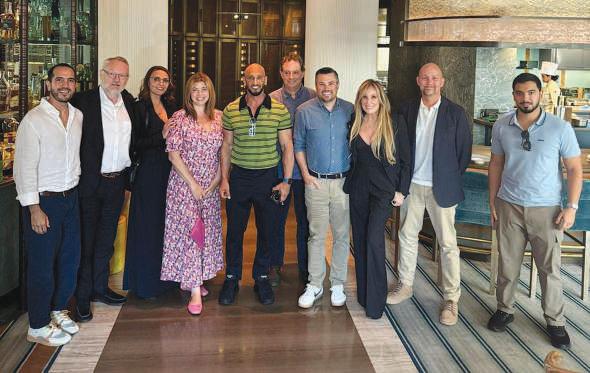 NMO chief meets drama, film figures in UK