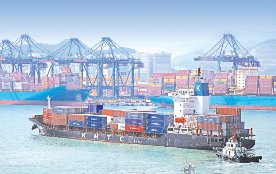Korea's exports up 9.5 per cent during the first 10 days of July