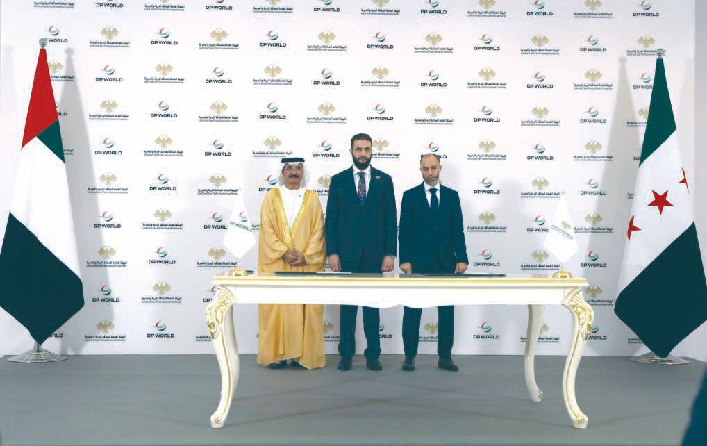 DP World to develop Syria's Tartus Port under landmark 30-year deal