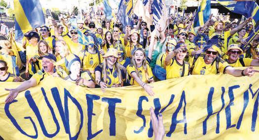 Sweden's Soft Hooligans push better vibes at Women's Euros