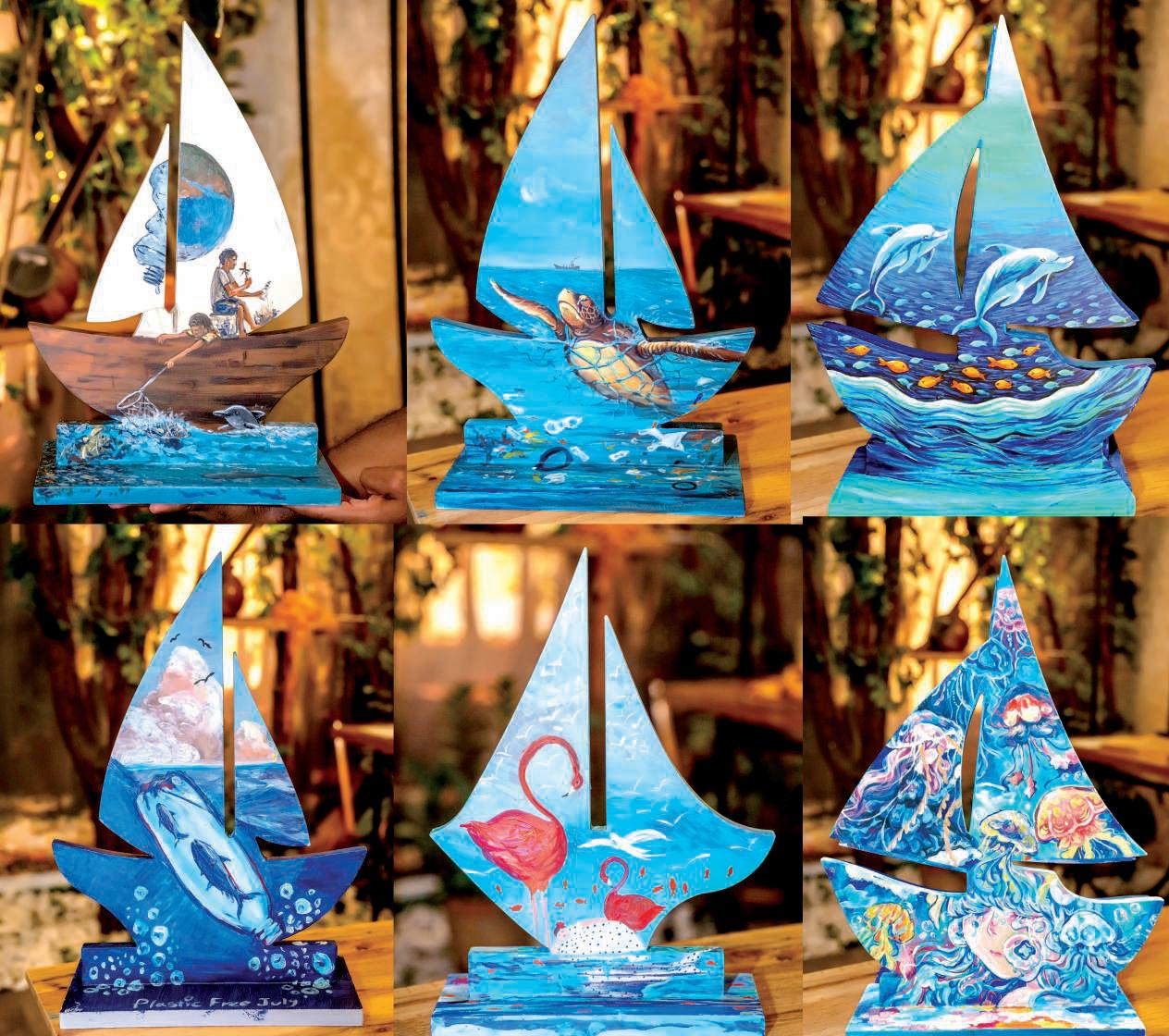 'Brushes for the Blue' live art by Art4you advocates for marine life