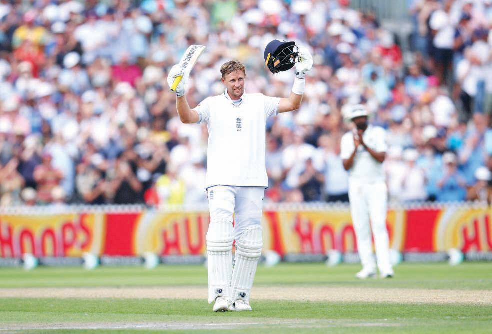 Record-breaking Root puts England in control in 2nd Test
