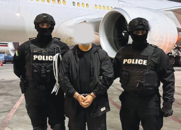 Dubai Police hand over 2 suspects to France