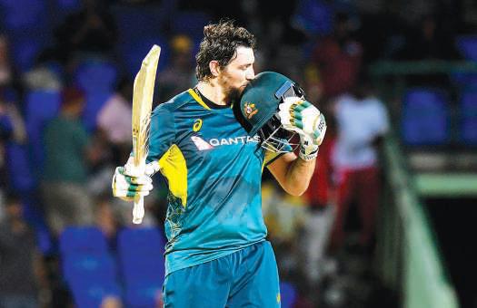 David scores fastest T20 century as Oz clinch series with Windies romp
