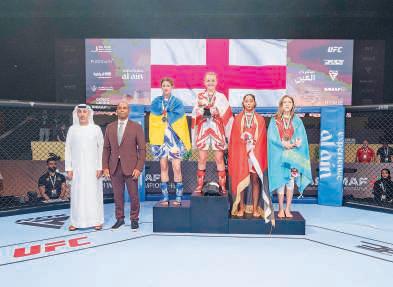 Ukraine leads at IMMAF Youth World C’ships in Al Ain