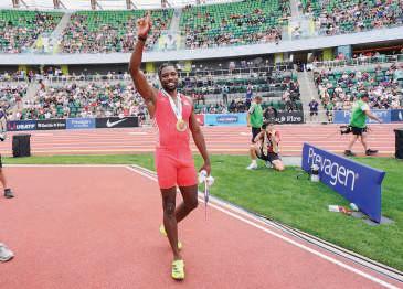 Lyles says best yet to come after US trials win
