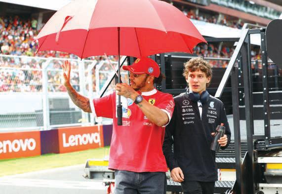 Seven-time world champion Ferrari’s Hamilton still battling speculation