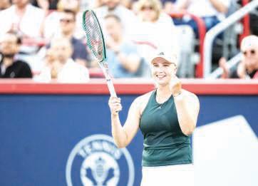 Osaka and Tauson power into Montreal semi-final; Fritz and Shelton set up all-American last 4 clash in Toronto