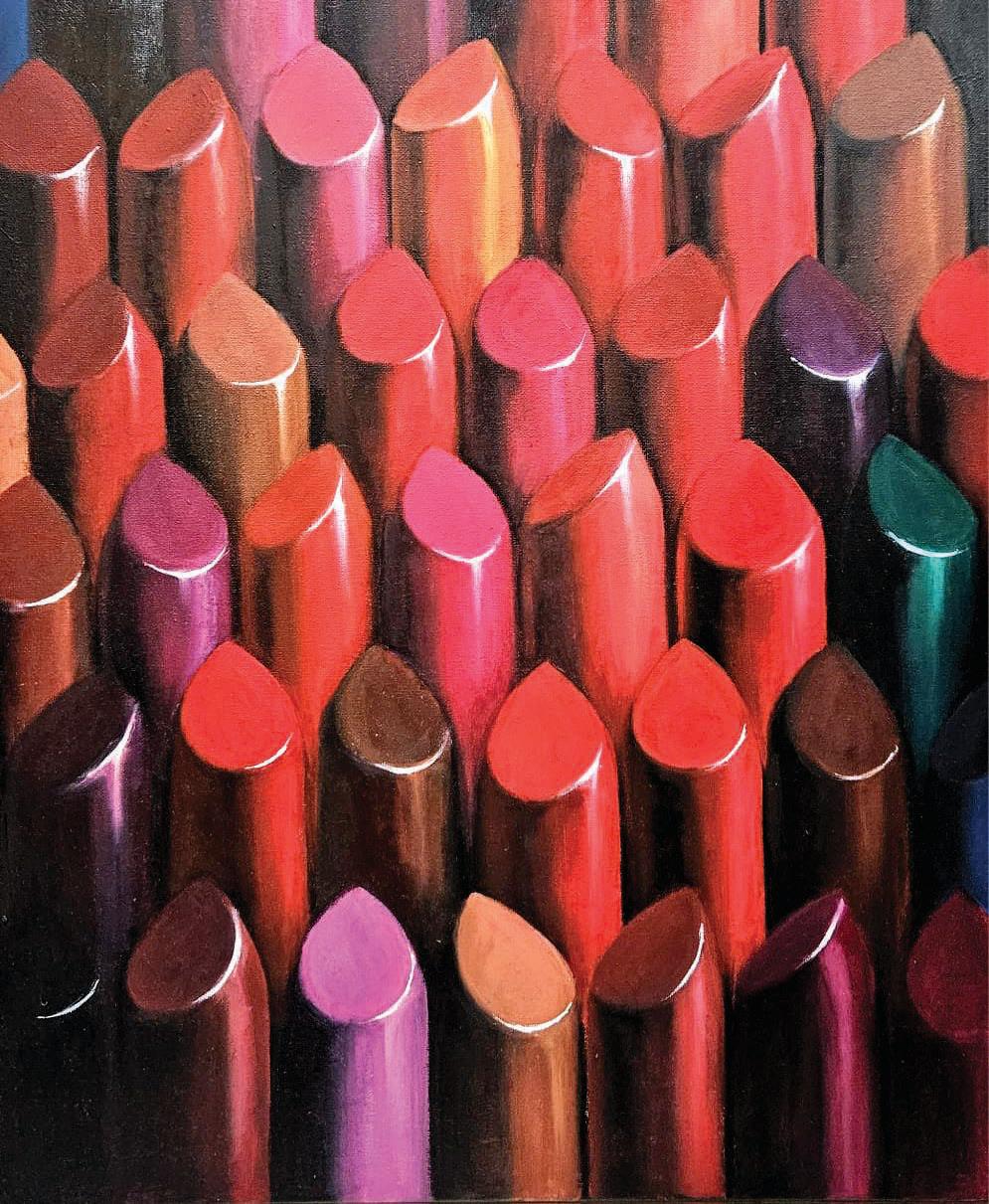 Erum Durrani's art lives between two worlds but has one identity
