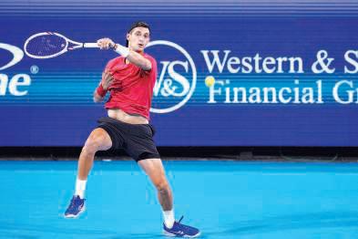 Atmane stuns Rune to set up semi-final showdown with Sinner, Gauff advances