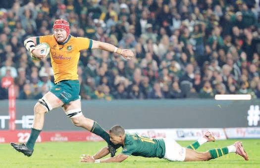 Wilson powers Australia to thrilling victory over SA at Rugby C'ship