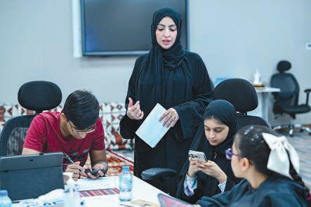 Emirates College students highlight Emirati heritage