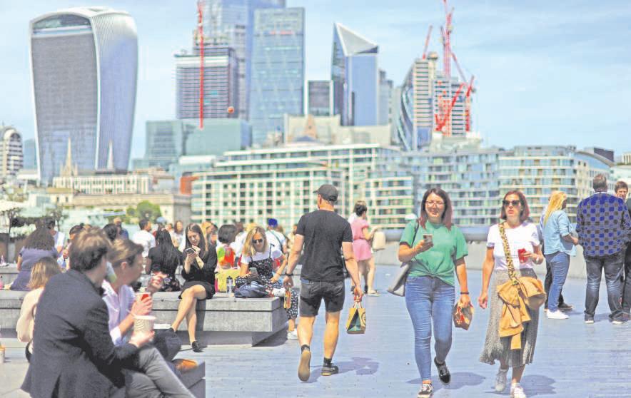 UK businesses report strongest activity in a year during August