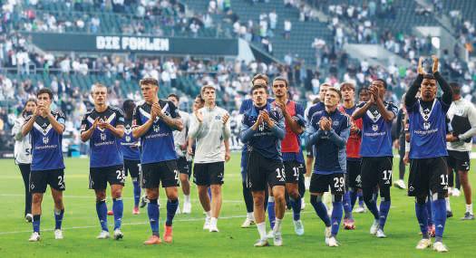 Hamburg celebrate German League return with goalless draw vs Gladbach