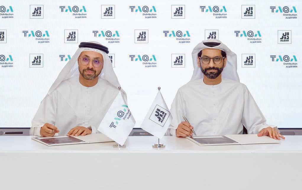 Taqa Distribution, Aldar to develop sustainable, integrated communities