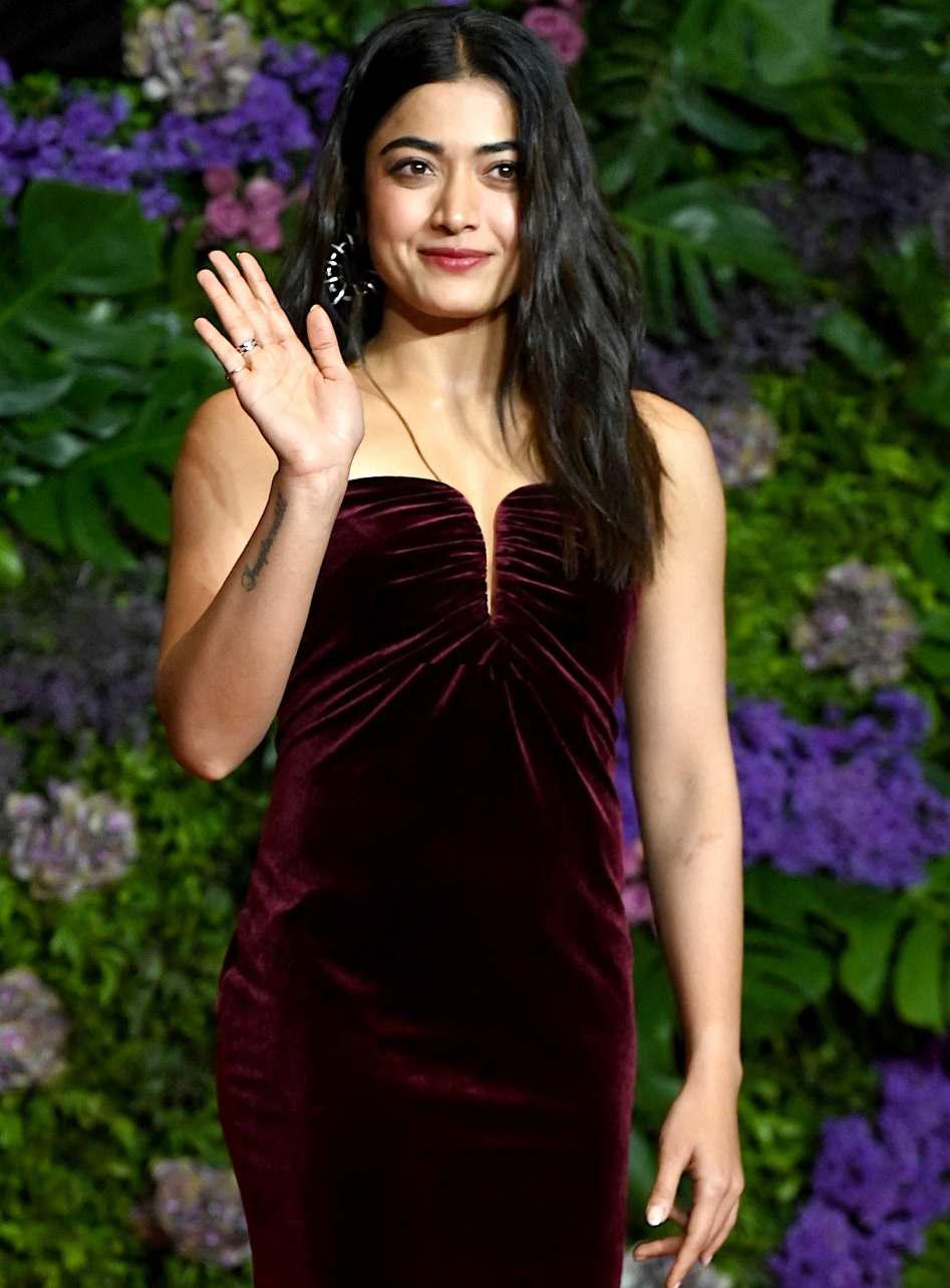 Rashmika Mandanna feeds a peacock, calls being close to nature liberating
