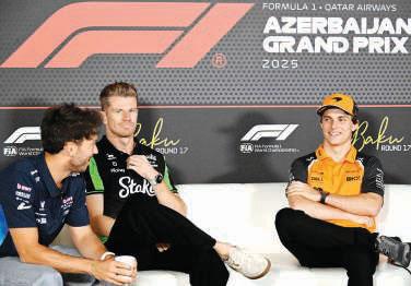 Title rivals Piastri and Norris bid to secure teams' crown for McLaren at Formula One Azerbaijan GP