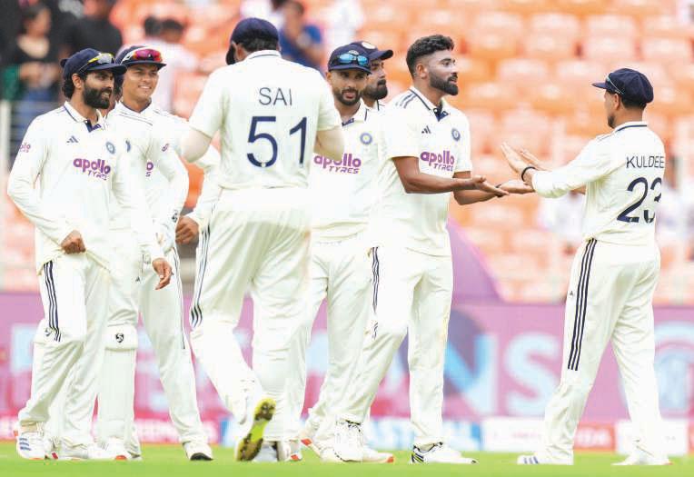 Siraj, Bumrah help India dominate WI on opening day of first Test