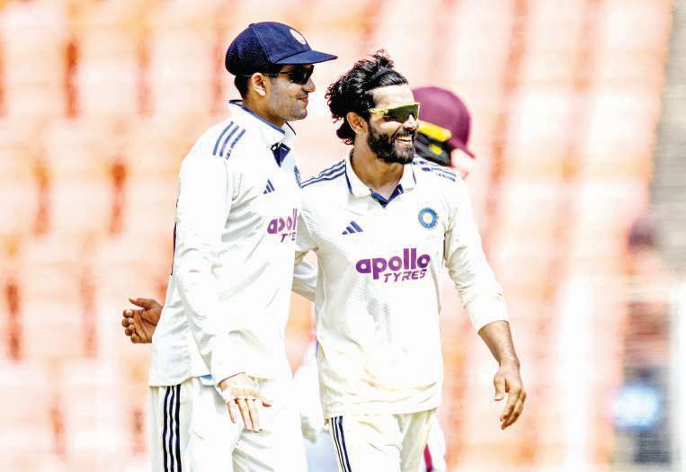 Gill replaces Rohit as ODI captain, India crush Windies in first Test