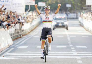 Team Emirates-XRG rider Pogacar solos to victory at Tre Valli Varesine race