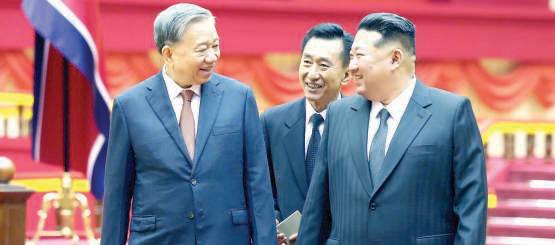 Kim lauds legacy of N.Korea's ruling party