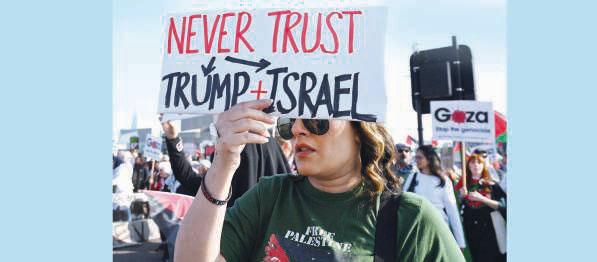 Relief, scepticism at London pro-Palestinian protest