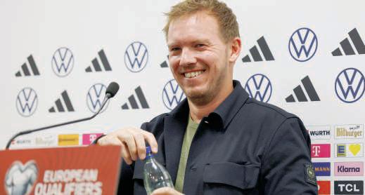 Germany's Nagelsmann backs Wirtz to 'create lovely moments' at Reds