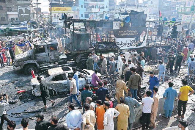 5 killed as police clear TLP’s anti-Israel protest site