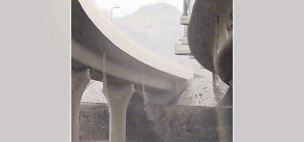 Rain continues to lash several areas of the UAE