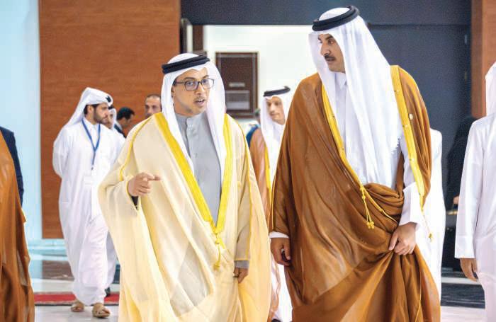 UAE and Qatar leaders focus on bilateral ties
