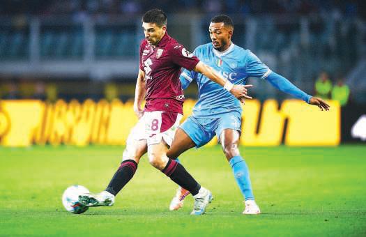 Injury woes haunt Napoli in loss to Torino, Pisa and Verona play draw
