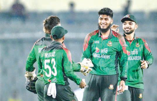 Rishad claims career-best as Bangladesh draw first blood with WI romp in ODIs