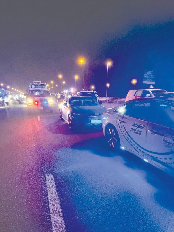 Police rescue woman after cruise control fails
