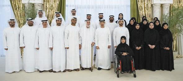 Hazza hails outstanding high school students