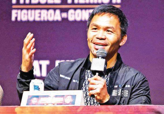 Filipino legend Pacquiao hints at possible rematch with Mayweather