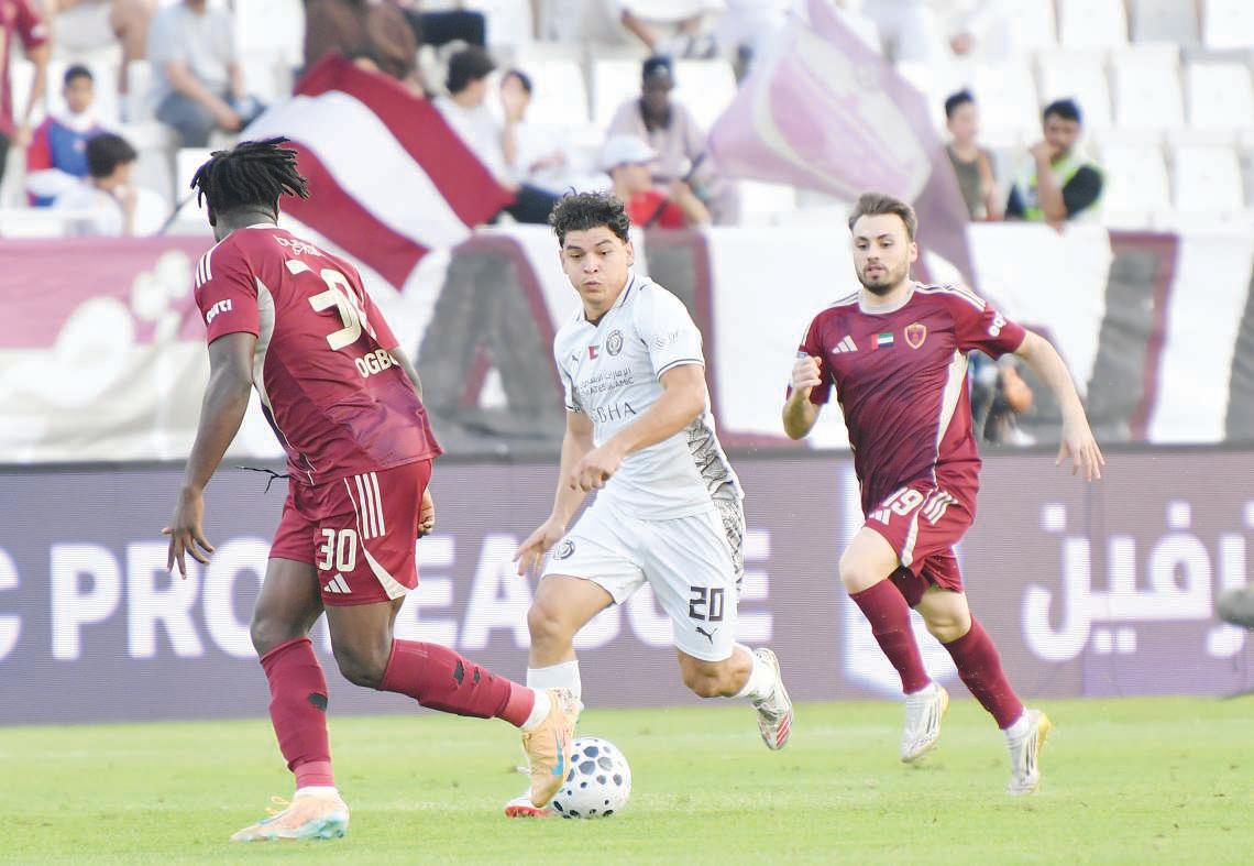 Canedo's late goal helps Al Wahda secure stunning comeback win against Al Nasr