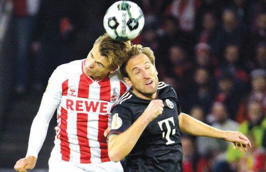 Kane nets twice in German Cup as Bayern set European wins record